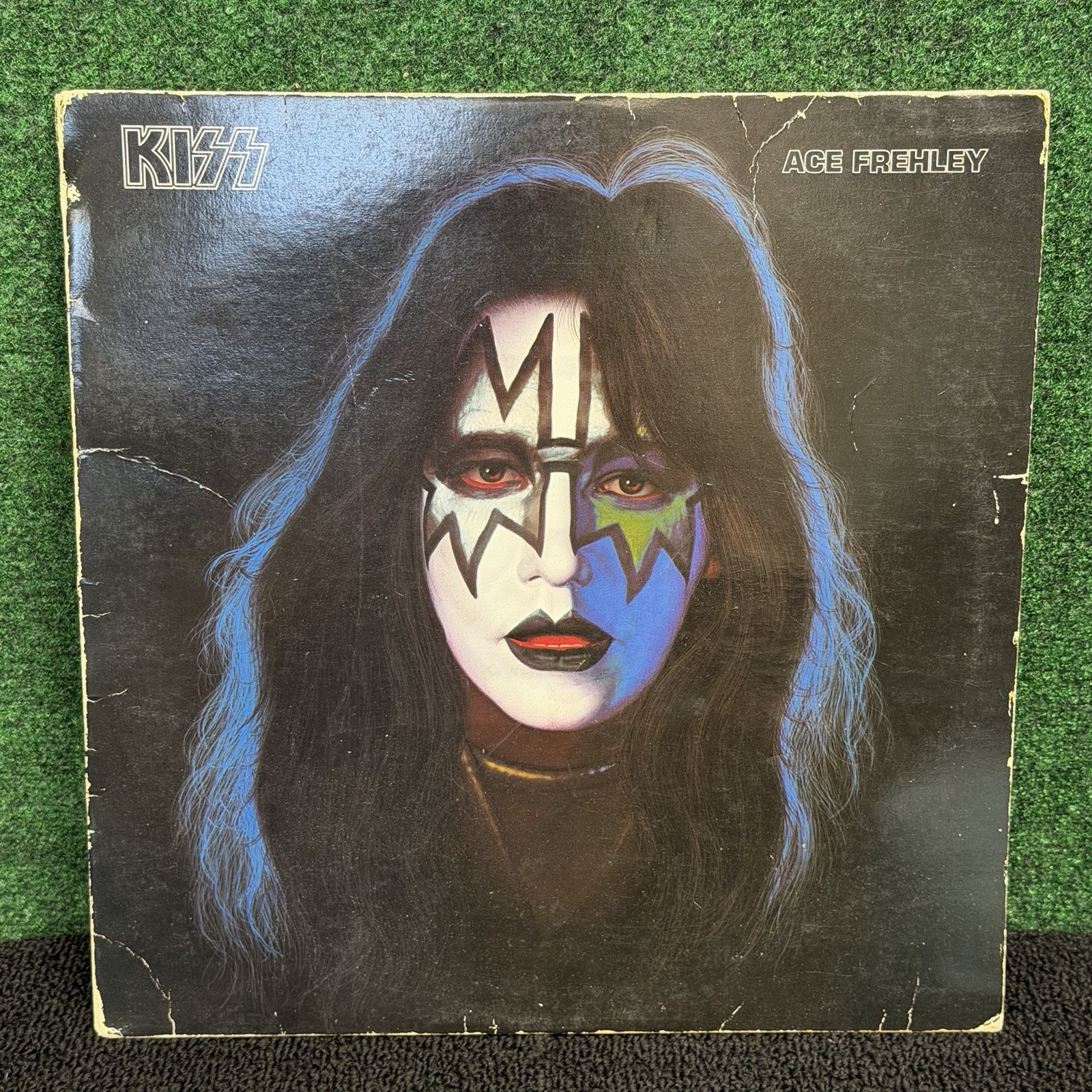 Ace Frehley Solo LP Kiss 1978 NBLP-7121 with Poster