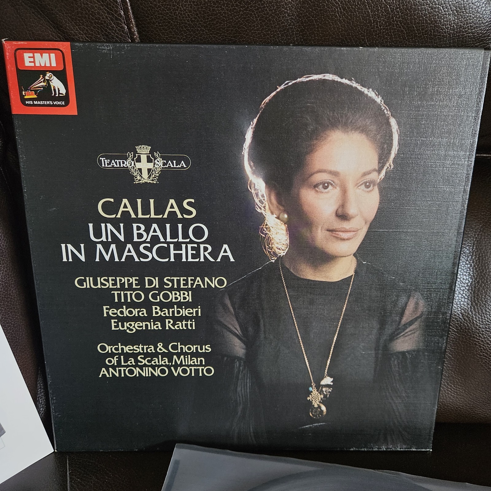Verdi – Un Ballo In Maschera MARIA CALLAS TITO GOBBI ANTONINO VOTTO 3xLP NM -G1