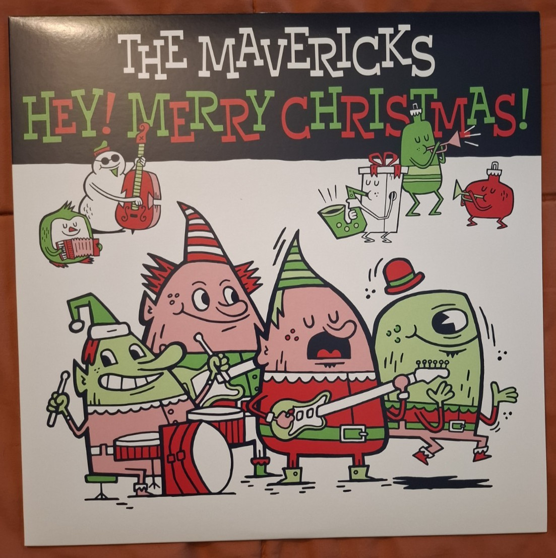 The Mavericks – Hey! Merry Christmas! (Vinyl LP, 2018) MMR 004-1