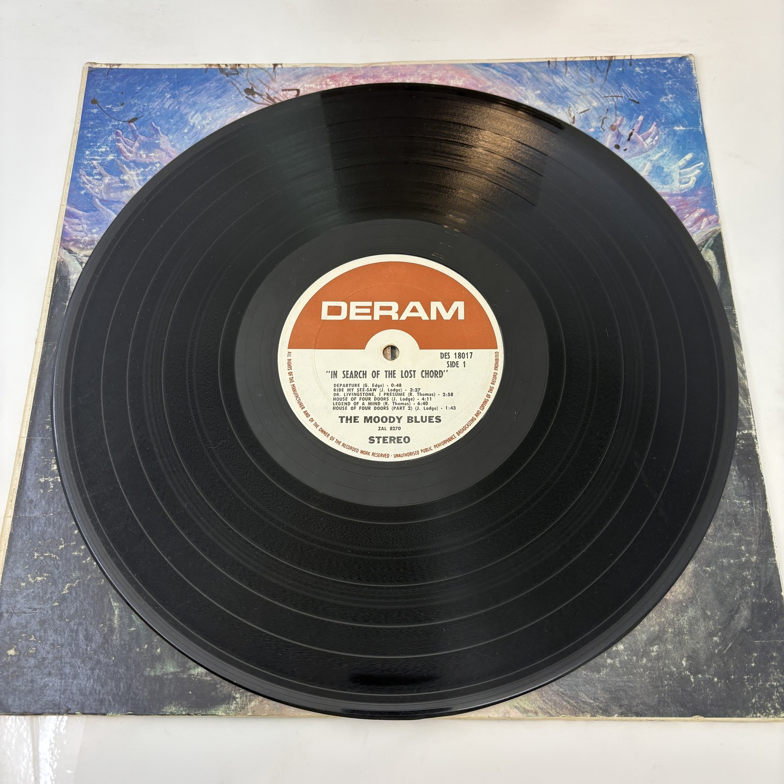 The Moody Blues – In Search Of The Lost Chord Vinyl LP Good Plus (G+)/Good Plus