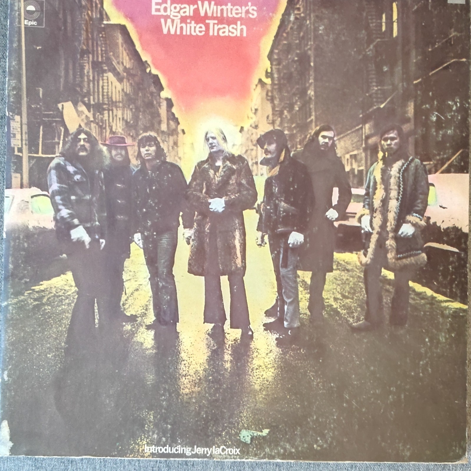 Edgar Winter’s White Trash LP Vinyl 12″ Epic Records Rock Stereo E 30512