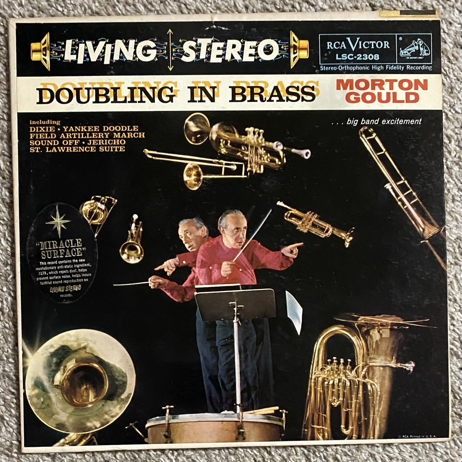 Morton Gould – Doubling In Brass/ 12”LP RCA Victor Red Seal – LSC-2308 (VG+/EX)
