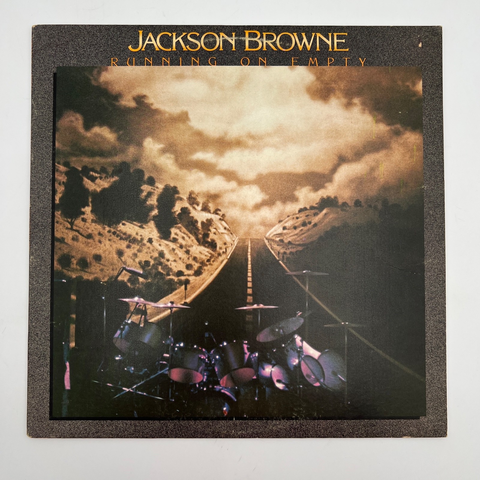Jackson Browne – Running on Empty LP 1977 Asylum 6E-113 SP Vinyl + Inner Sleeve