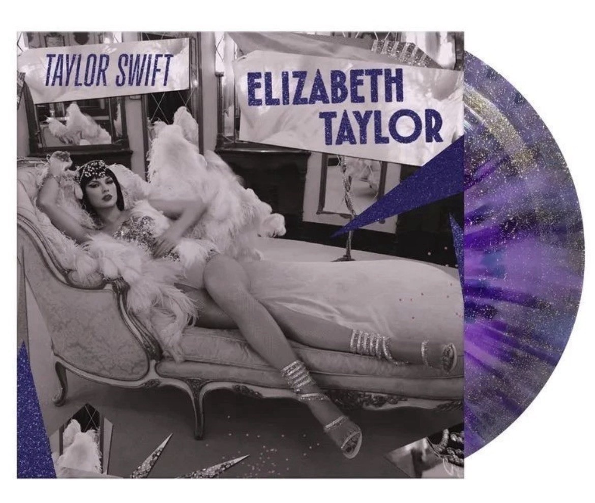 Taylor Swift – Elizabeth Taylor – 7″ Single – Violet Glitter Vinyl – RSD