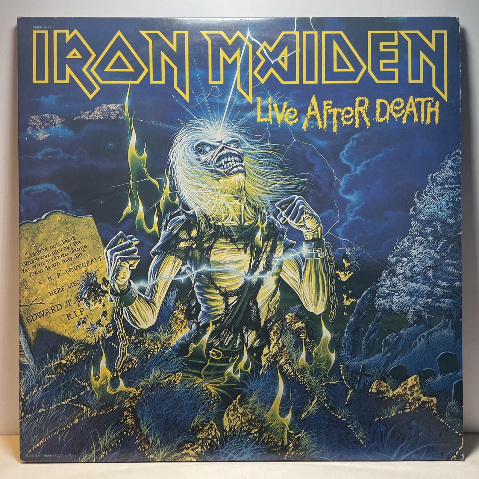 Iron Maiden – Live After Death – FAST SHIPPING – Rare 1985 2x Vinyl Lp