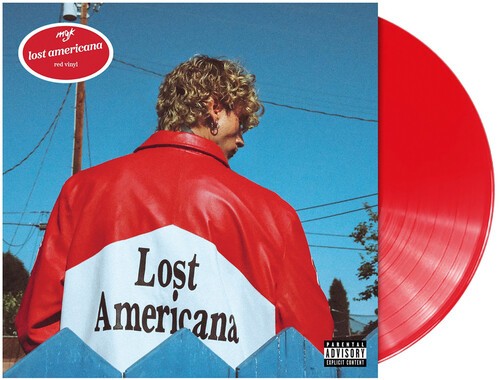 mgk – lost americana [New Vinyl LP] Explicit, Red, Colored Vinyl
