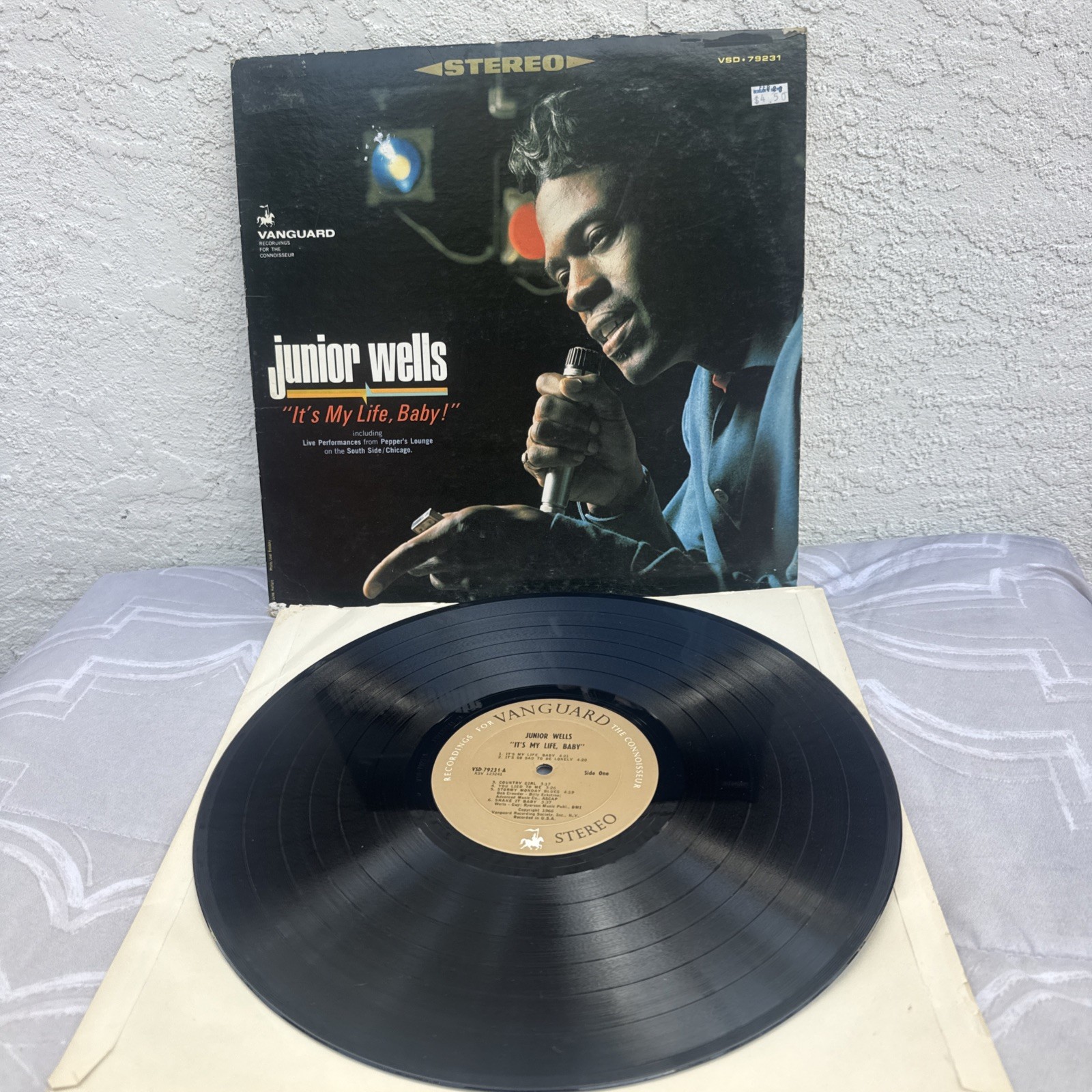 Junior Wells – It’s My Life, Baby! 1966 US Vanguard VSD 79231