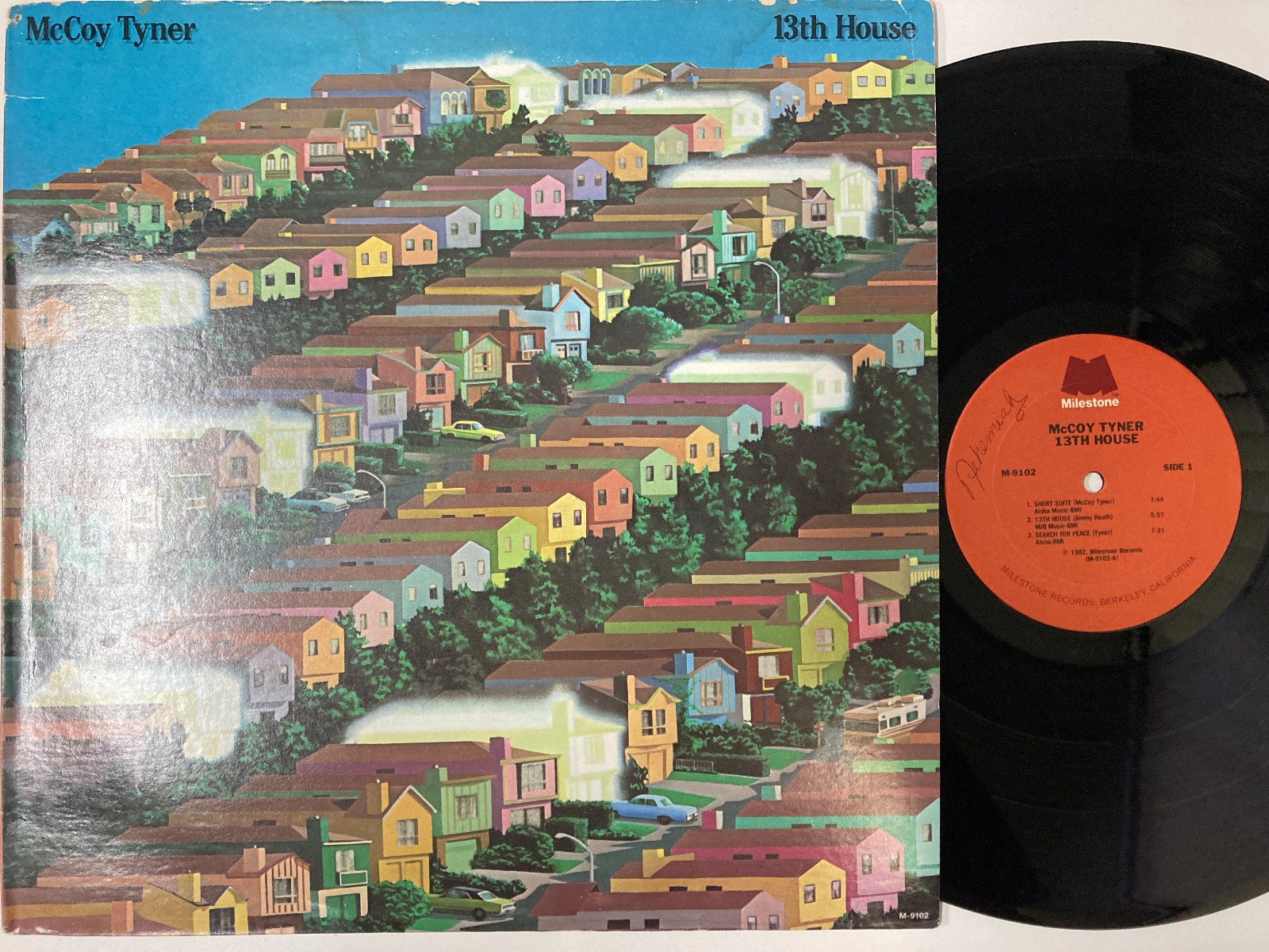 MCCOY TYNER – 13th House LP (1982 US Pressing on MILESTONE)