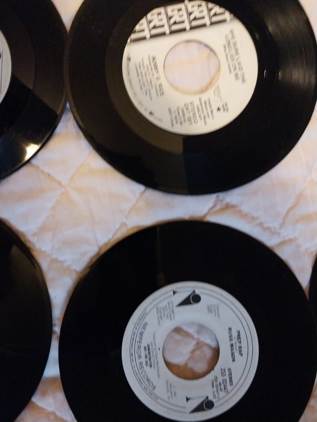 45 vinyl records/ in case/ mostly promotional labels/ most not well known