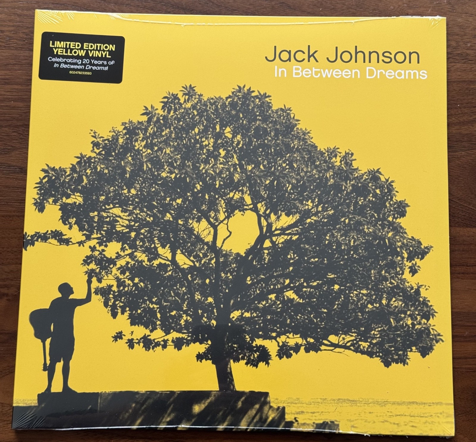 Jack Johnson – In Between Dreams – 🟡 Canary Yellow LP Vinyl Limited – New ✅