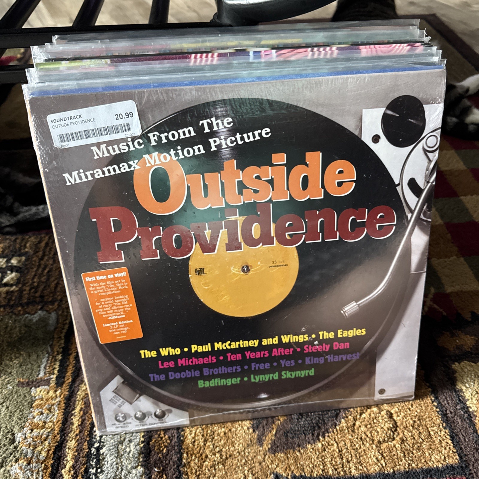 Outside Providence (Soundtrack) – Orange/Red Vinyl