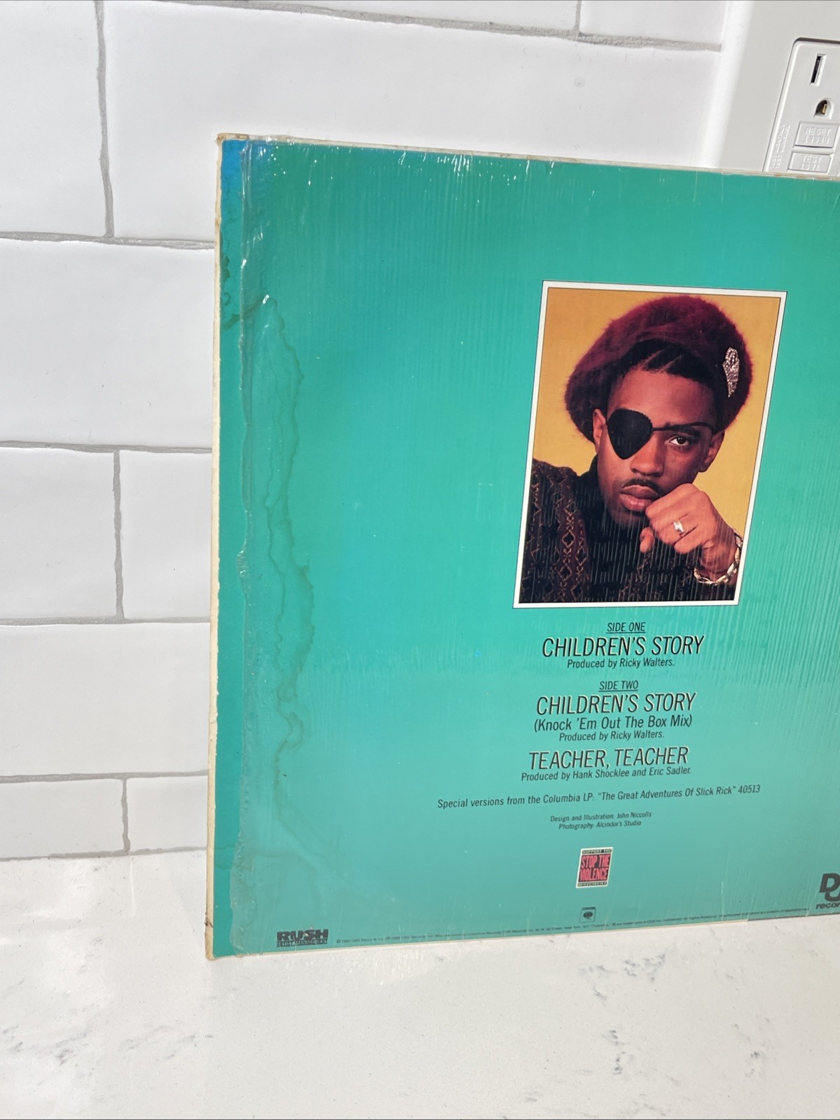SLICK RICK Children’s Story PROMO 12″ Knock ‘Em Out The Box GREAT ADVENTURES
