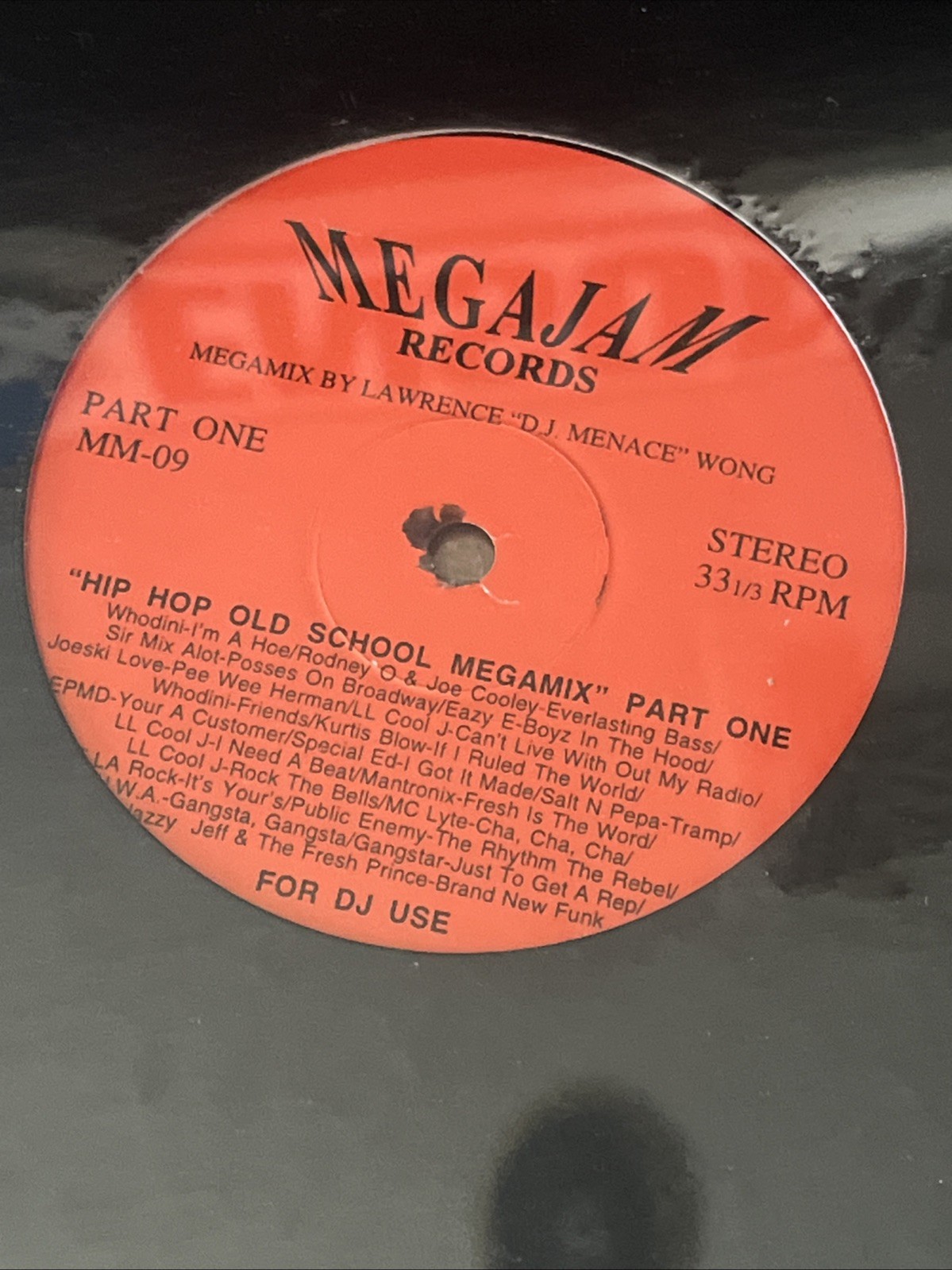 MEGAJAM Records MM-09 12” New Sealed “HIP HOP OLD SCHOOL MEGAMIX”￼