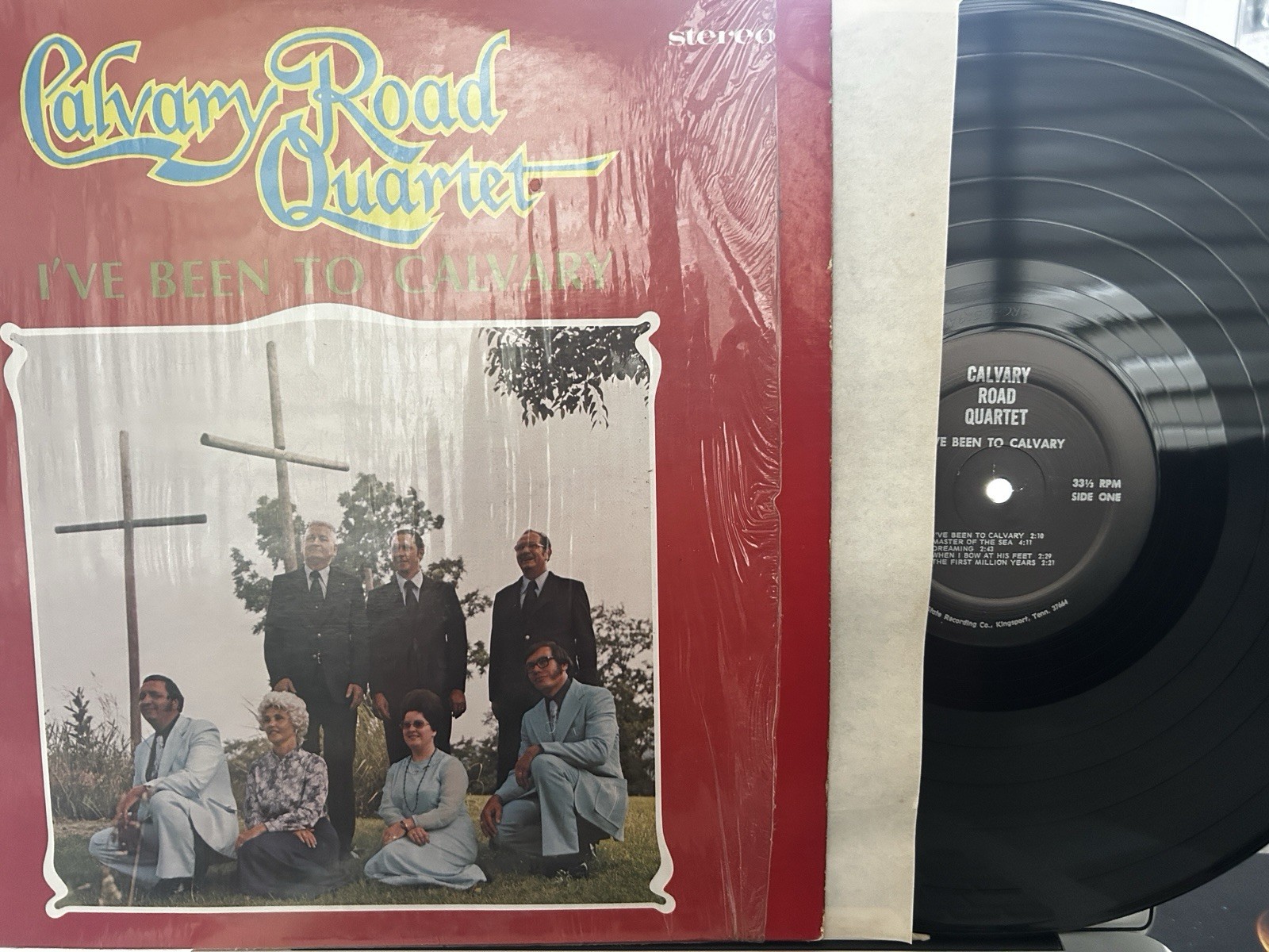 Southern Gospel Quartet 6 LP Lot Statesmen Rebels Plainsmen Calvary Road Bearden
