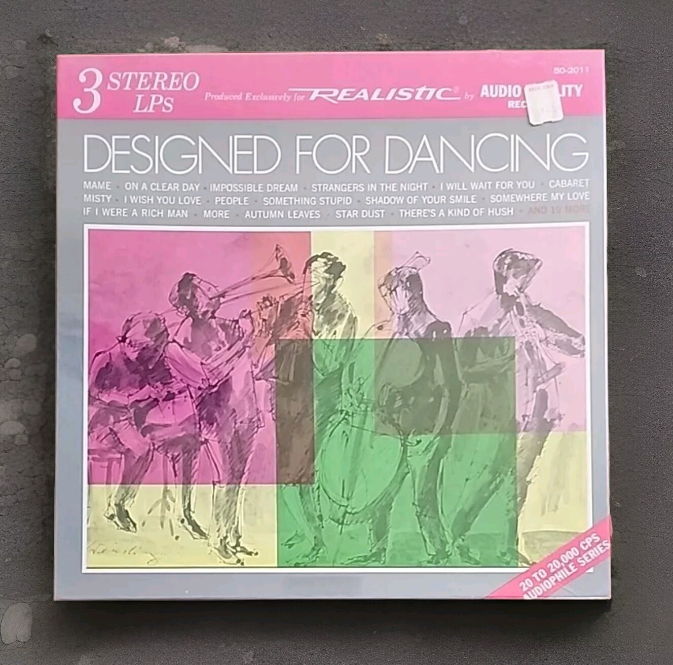 (DANCING) Designed For Dancing Box Set 1969 SEALED 50-2011 Vinyl 12” Vintage