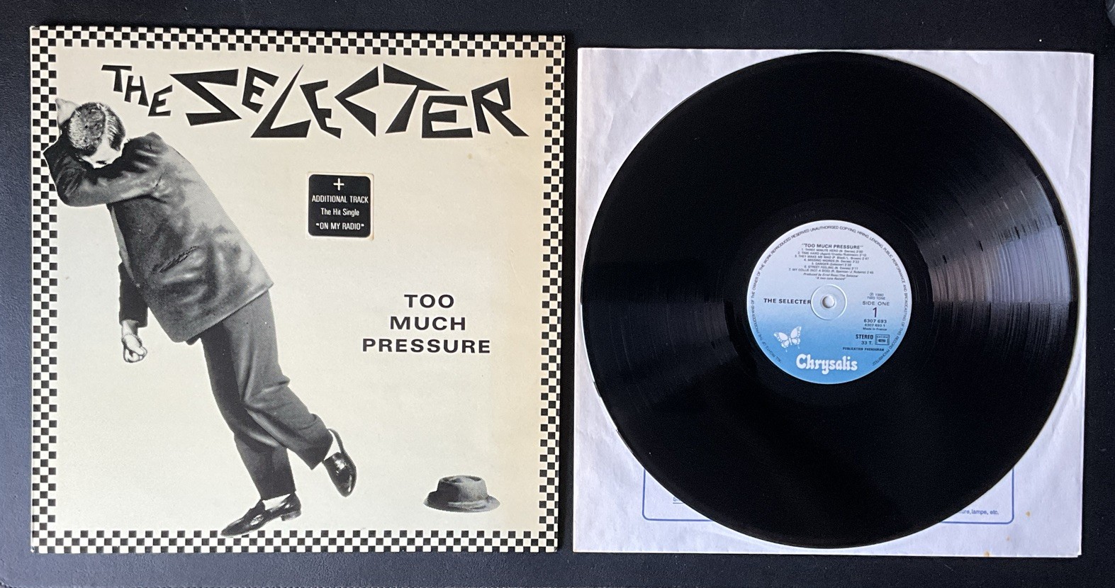 ‘Too Much Pressure’ The Selecter’ Original vinyl LP 2Tone Chrysalis France 1980