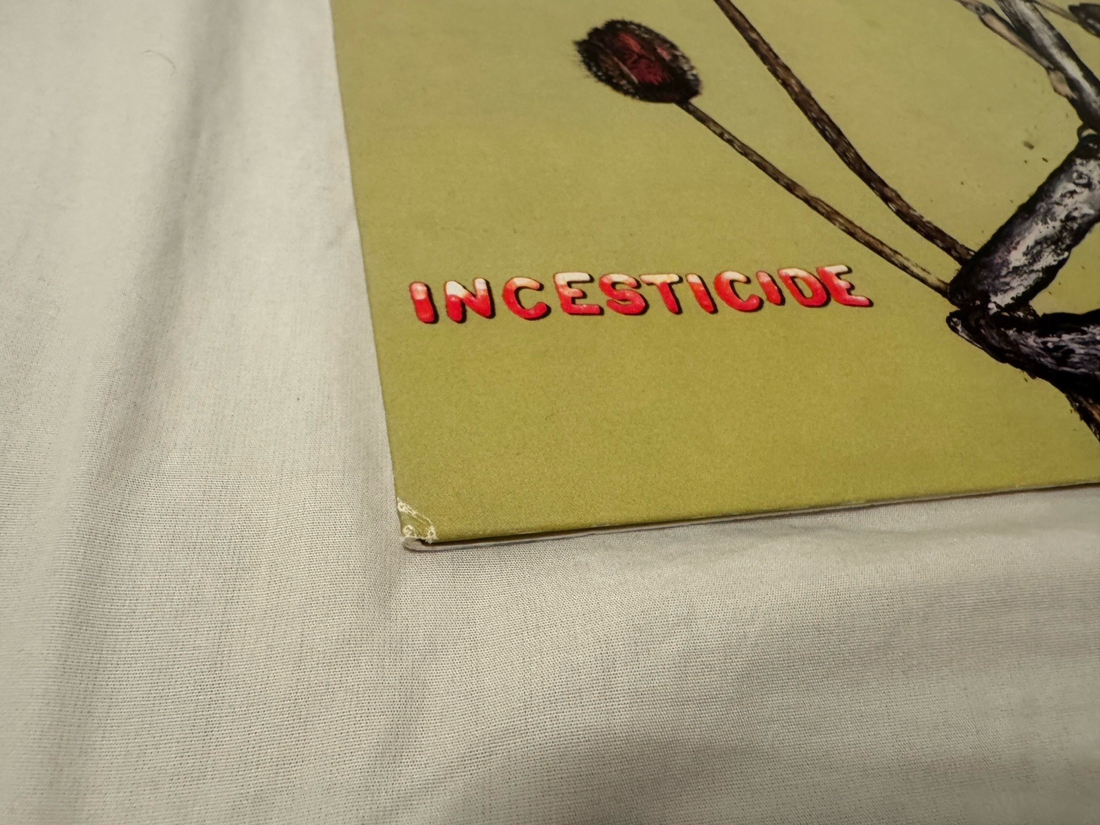 Nirvana Incesticide Clear Vinyl LP 2011 ORG Music Pallas Press ORGM-1005 VG+