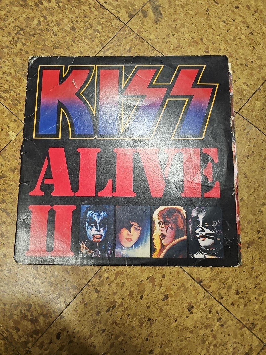 Kiss – Alive II 2-LP Casablanca NBLP 7076-2 1977 Pressing w/ Inners #sect2