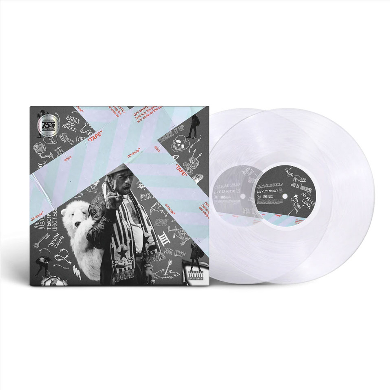 Lil Uzi Vert – Luv Is Rage 2 (CRYSTAL CLEAR VINYL) – HIP HOP/RAP *SEALED/CLEAR*