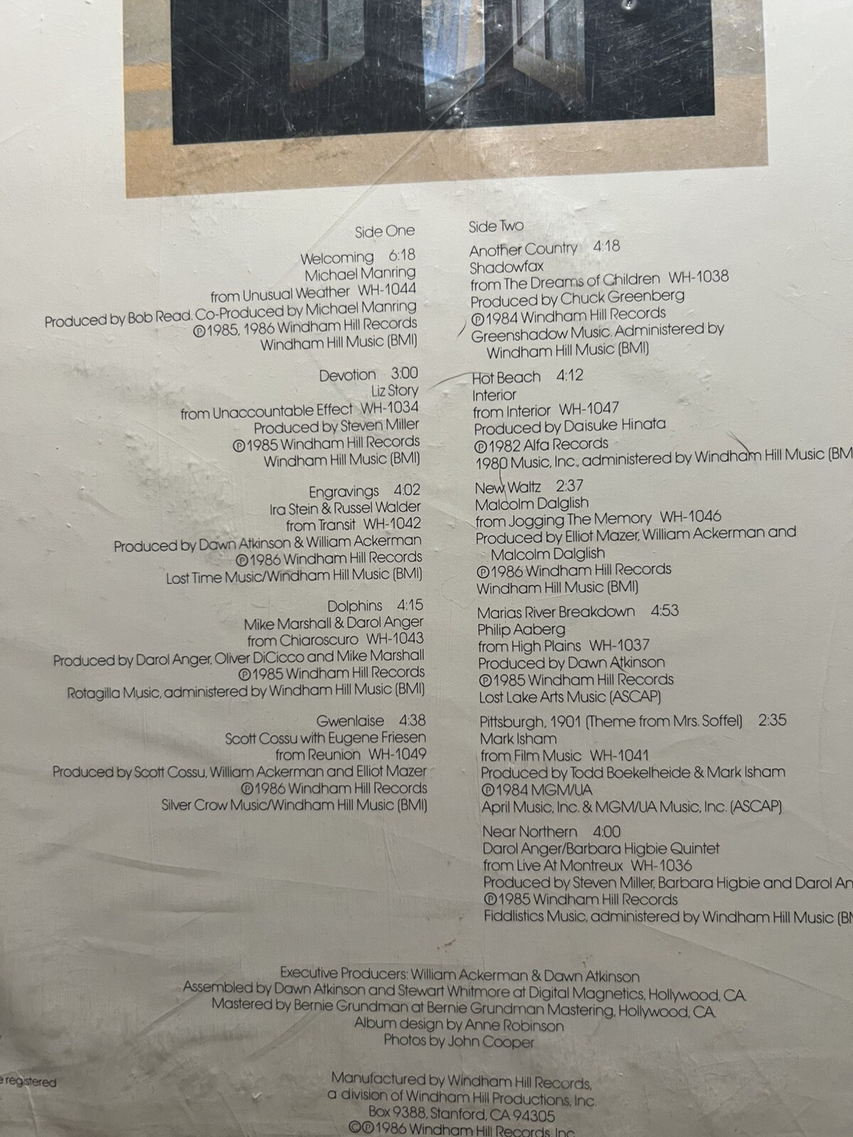 NEW Windham Hill Records Sampler ’86 Vinyl Album Sealed New Age Various Artists