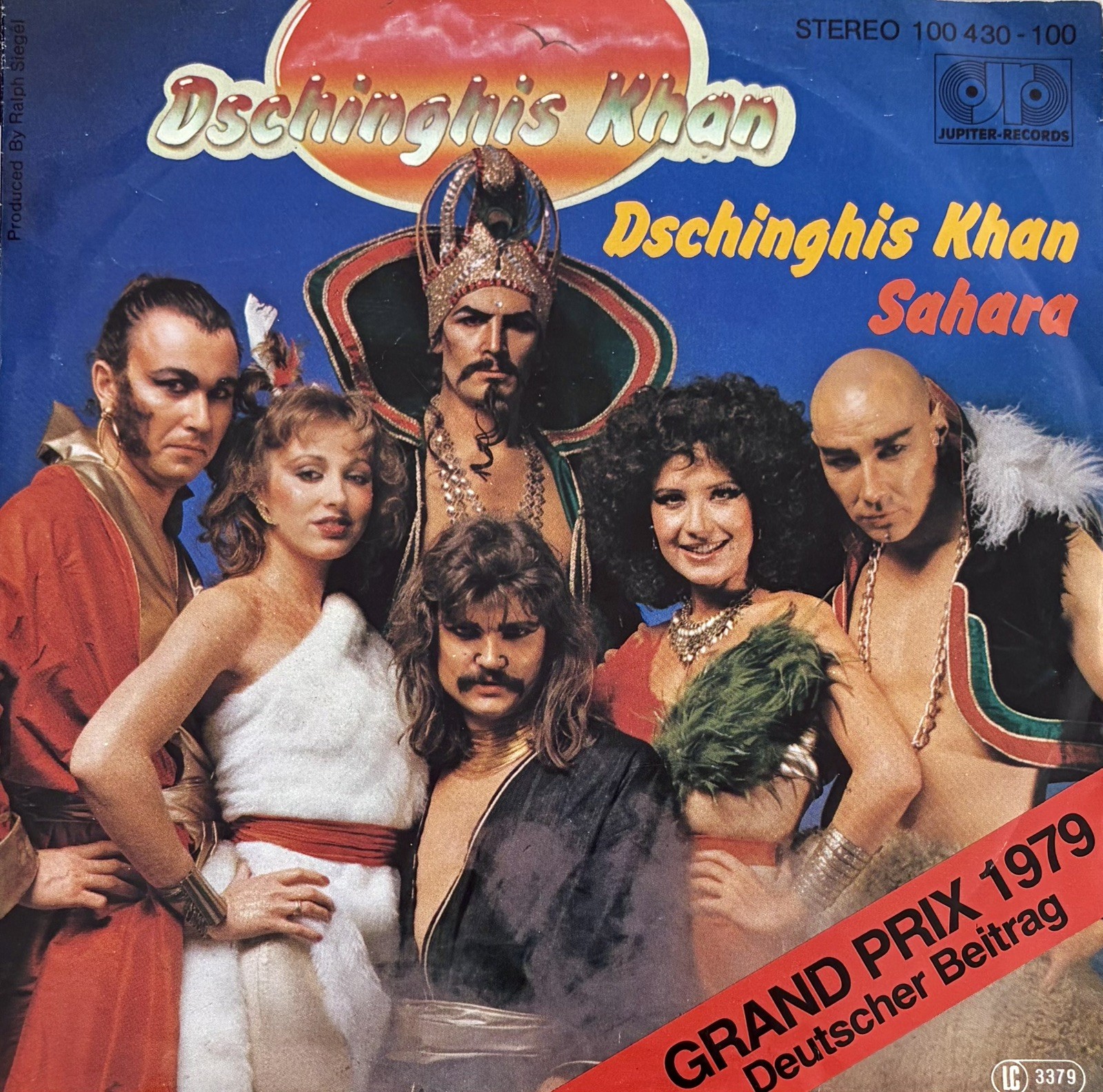 Eurovision GERMANY 1979 DSCHINGHIS KHAN Dschinghis Khan – 7” single