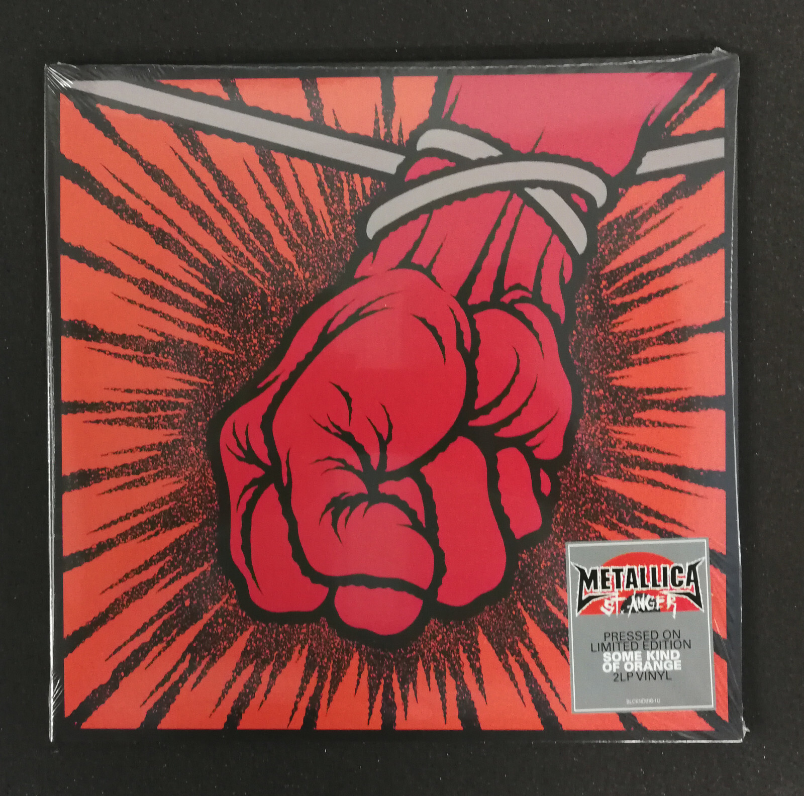 2X 12″ LP Vinyl Metallica St. Anger Limited Some Kind Of Orange Germany – N243