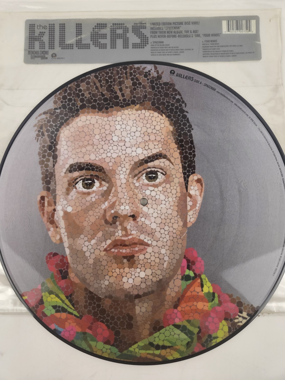 THE KILLERS “Spaceman” 2009 RSD Limited Edition 12″ Picture Disc Island Records