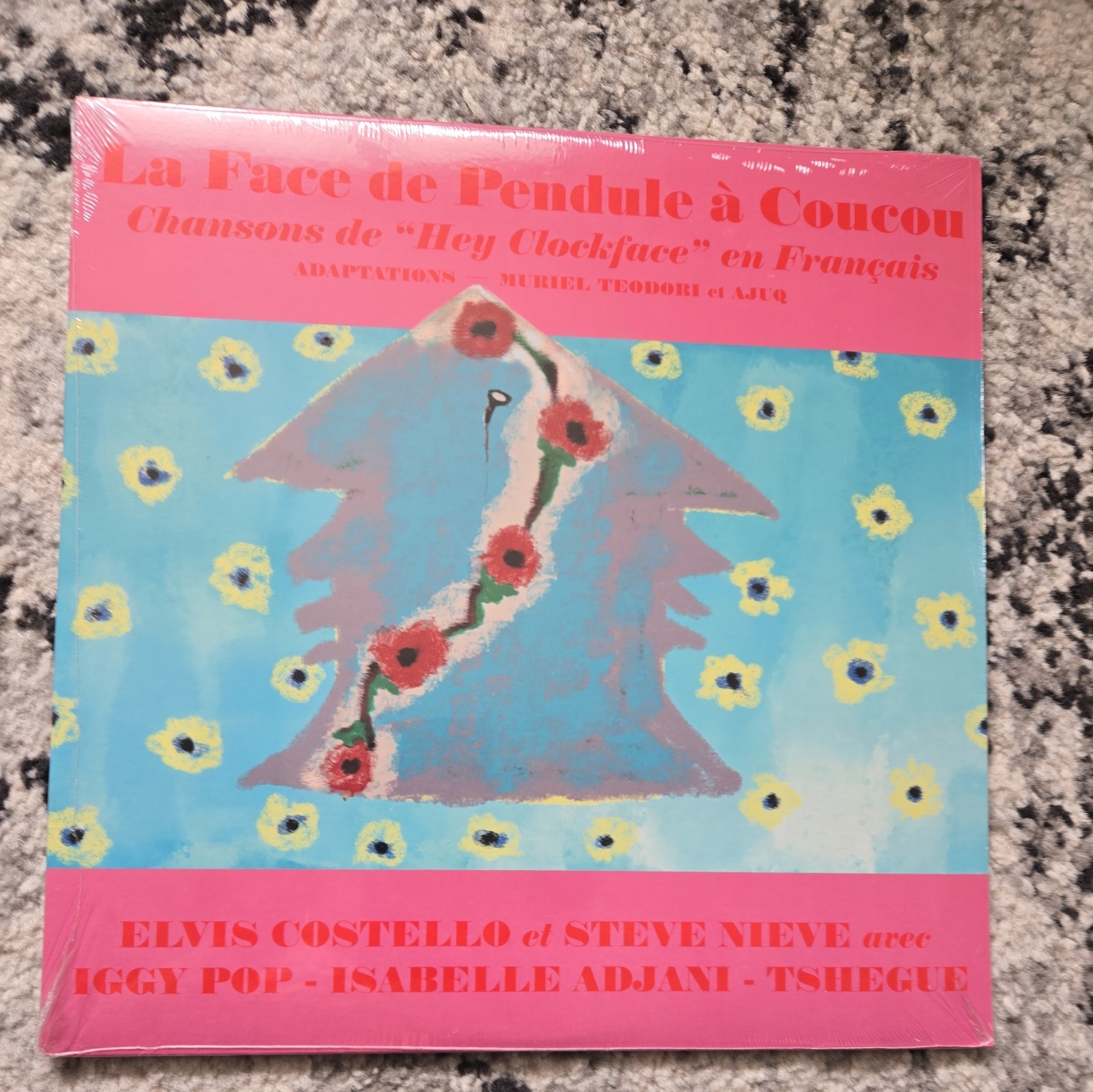 Elvis Costello — La Face de Pendule à Coucou [Neon Coral Vinyl] NEW Sealed LP