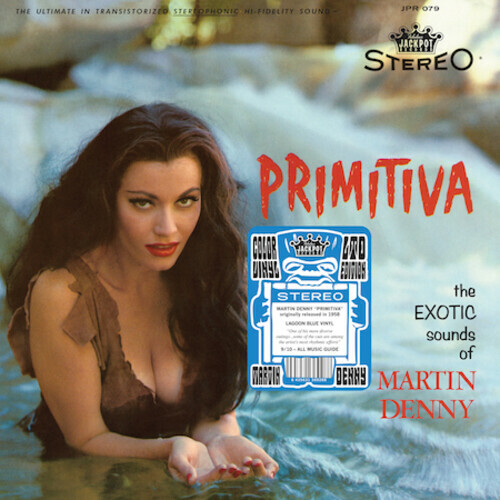Martin Denny – Primitiva (Blue Vinyl) – Vinyl LP – Jackpot Records