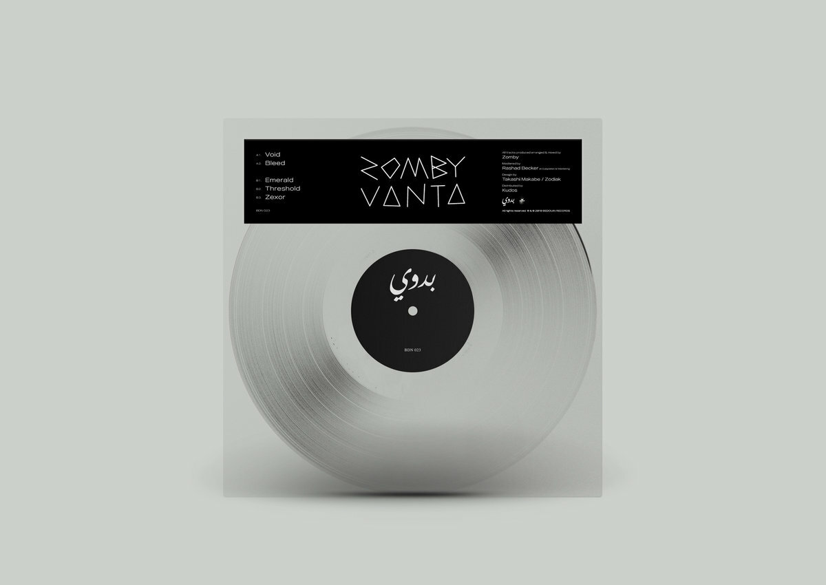 Zomby – Vanta / Vinyl 12″ limited on CLEAR