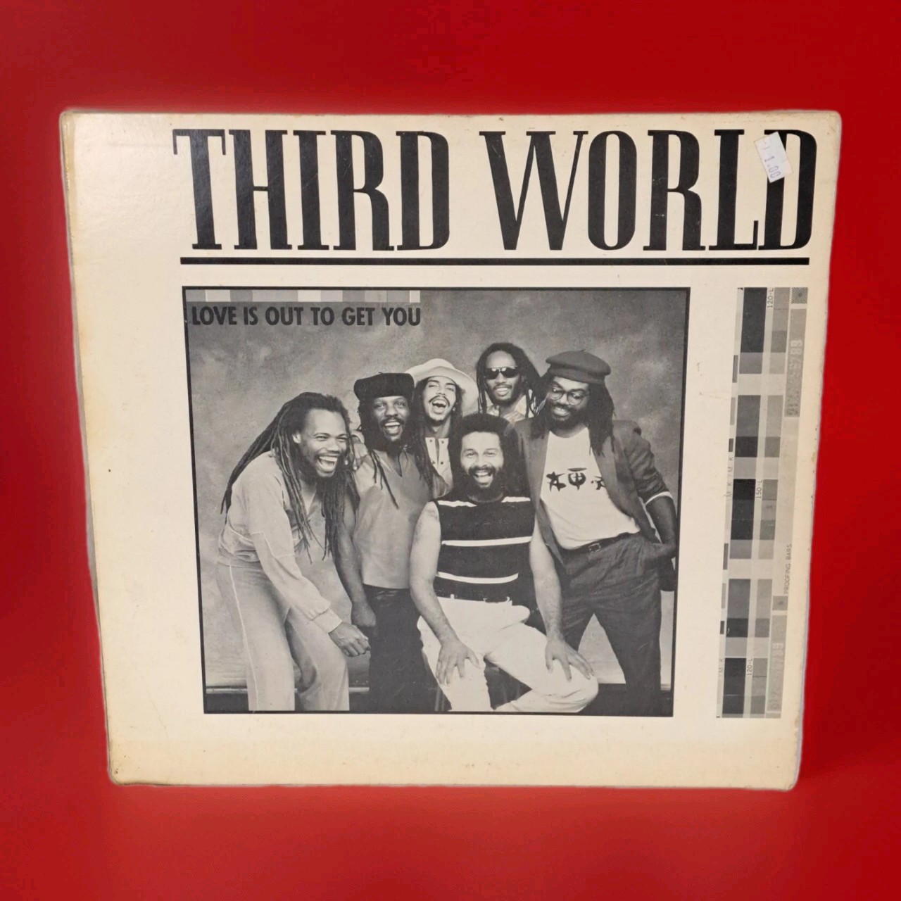 Vinyl Record Promo Third World – Love Is Out To Get You – 1983 Reggae VG+