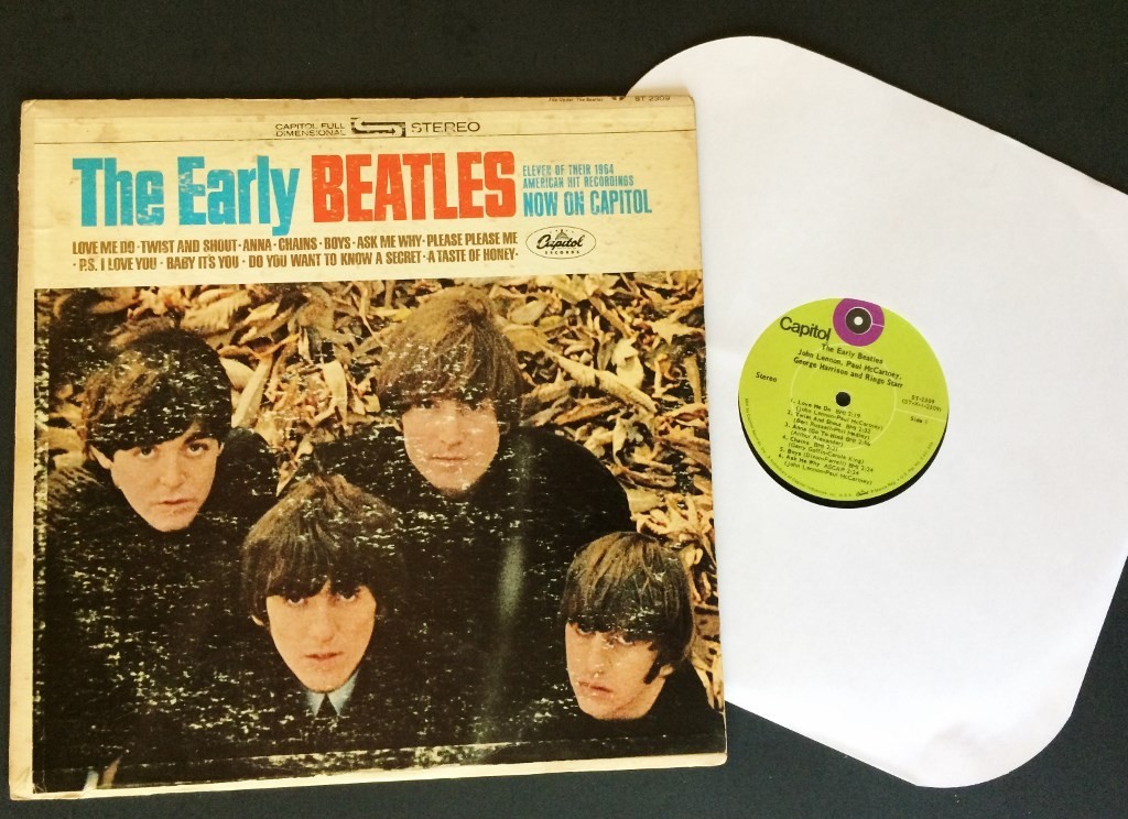 Beatles, Capitol,1969-71, GREEN LABEL,Variant CAP 2309.SR31 “The Early Beatles”