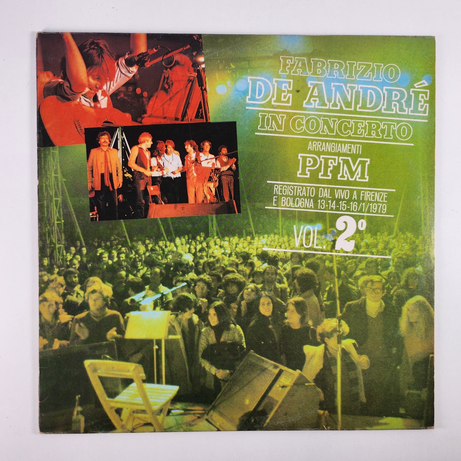 Fabrizio De Andrè – In Concerto Arrangiamenti PFM Vol.2 Vinile 33 Giri