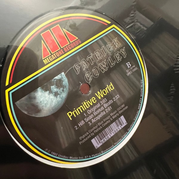 Patrick Cowley – Primitive World (12″) (Mint (M)) – Mint (M)
