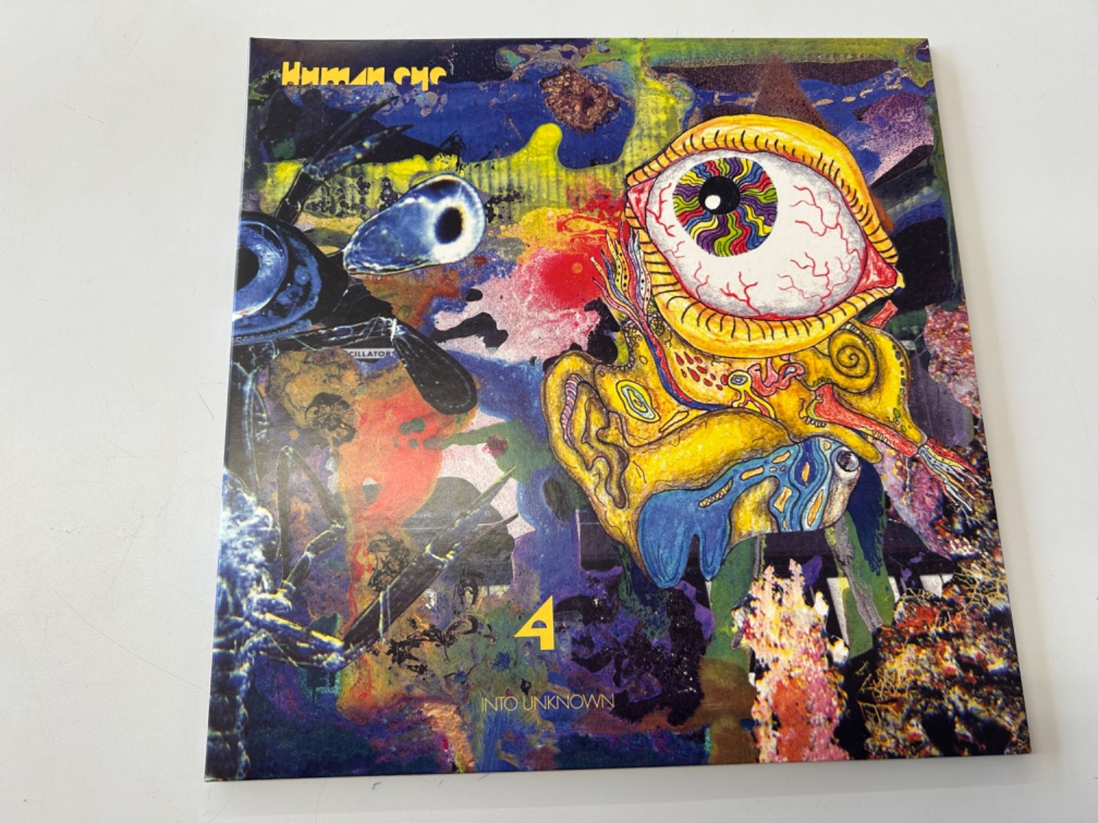 Human Eye – 4: Into Unknown (LP 2013 Ltd Ed White Red) Psych Punk Rock