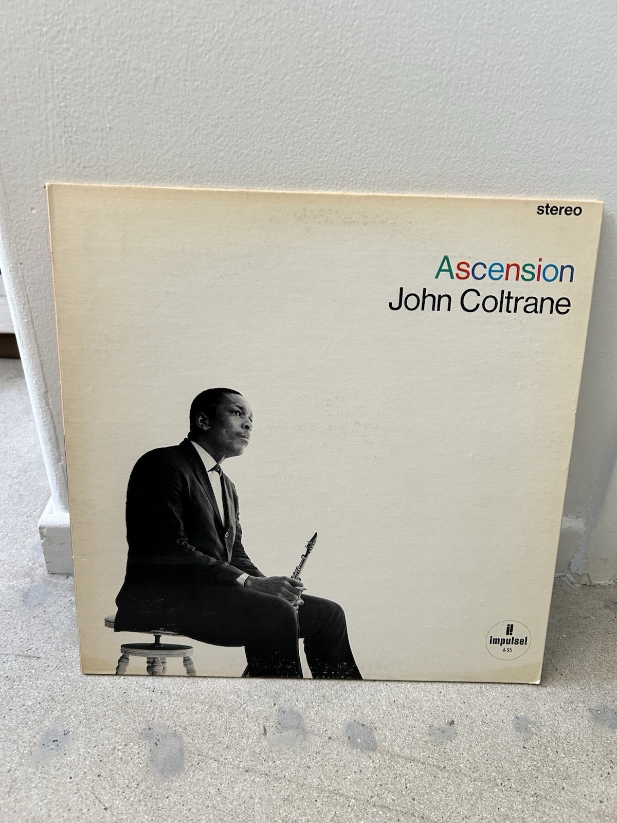 John Coltrane Ascension LP MCA Impulse! AS-95 1966 1st Press