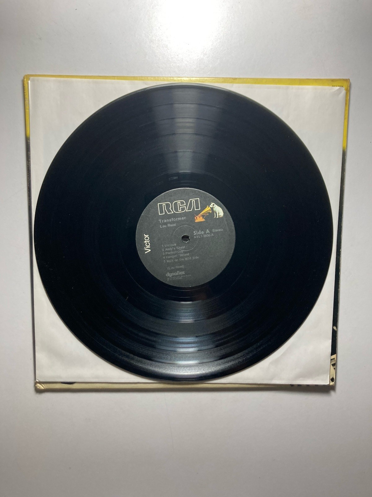 LOU REED “Transformer” 1972 Vinyl LP RCA ‎AYL1-3806 (Best Buy 1980 Reissue)