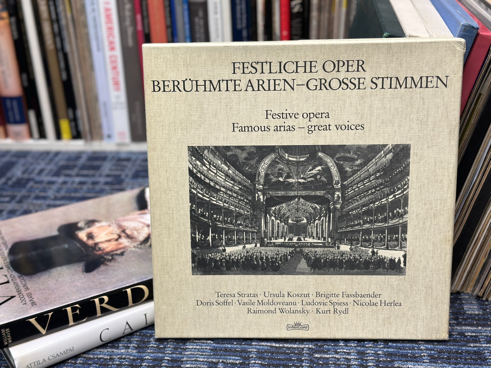 [3LP Box Set] Festive Opera Famous Arias Great Voices Intercord INT 185.821 NM