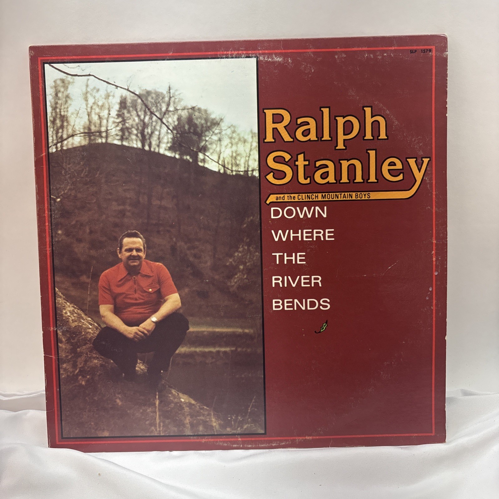 RALPH STANLEY & THE CLINCH MOUNTAIN BOYS DOWN WHERE THE RIVER BENDS VINYL LP