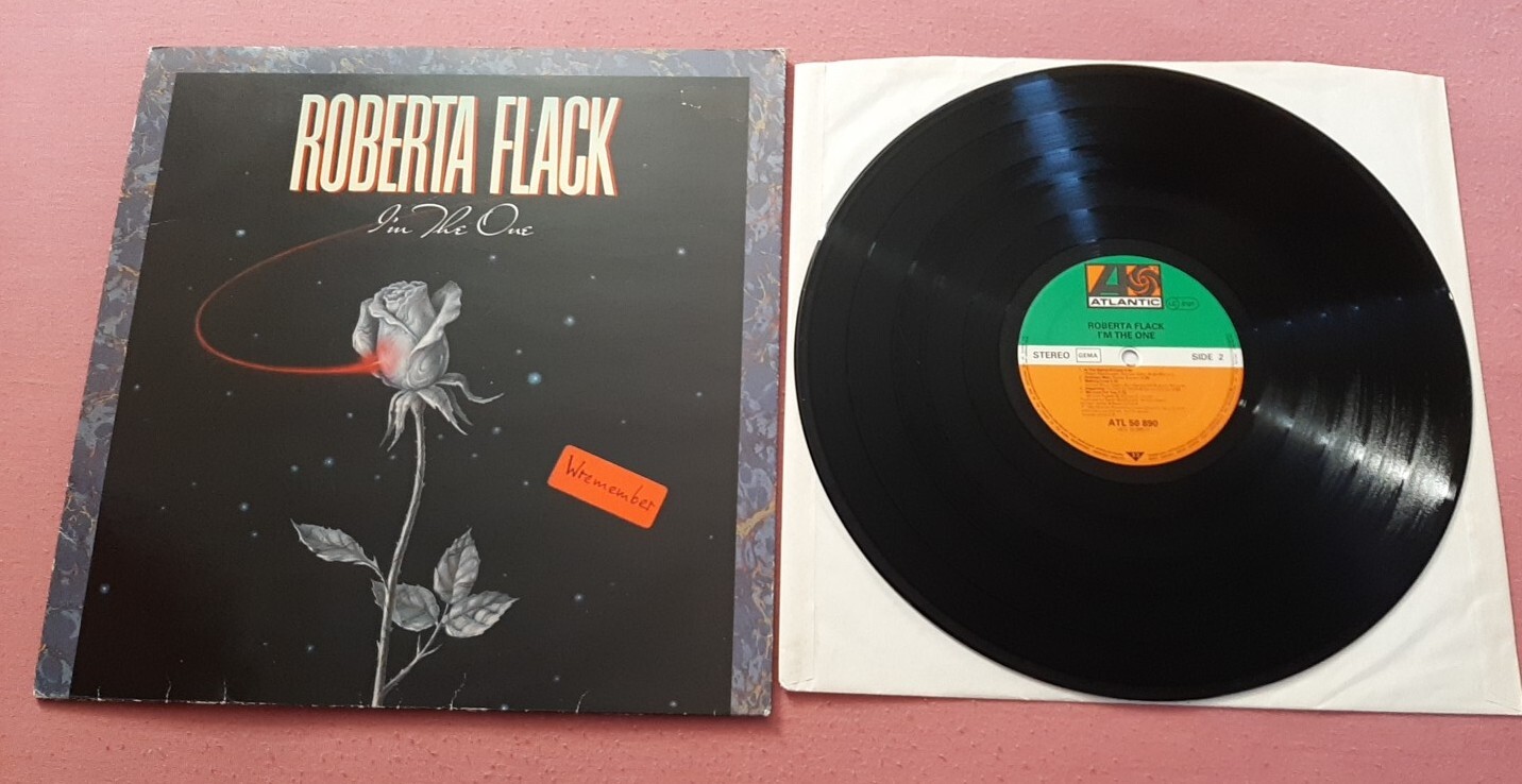 Roberta Flack Germany import LP I’m The One Atlantic ATL 50 890 vg++