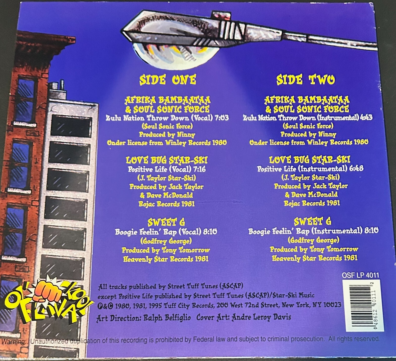 Various – Old School Rarities – The Funky Drum Jams, LP 1995, EX