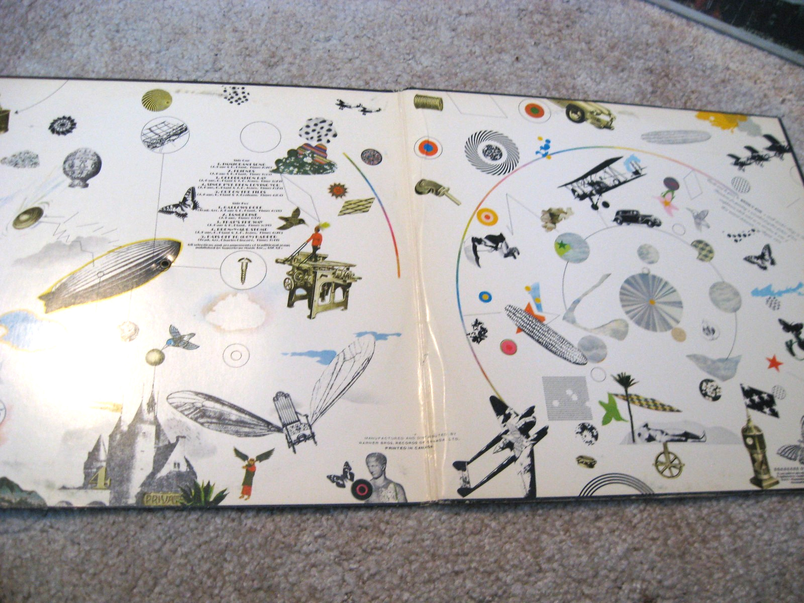 Led Zeppelin/ Led Zeppelin III/ Atlantic/ 1970/ Canada/ Red label/ Wheel