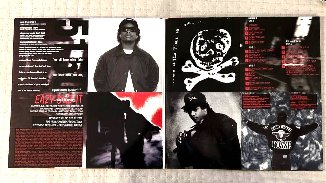 Eazy-E / Eazy-Duz-It 12″ Vinyl 1988 US Original LP Ruthless Records SL 57100