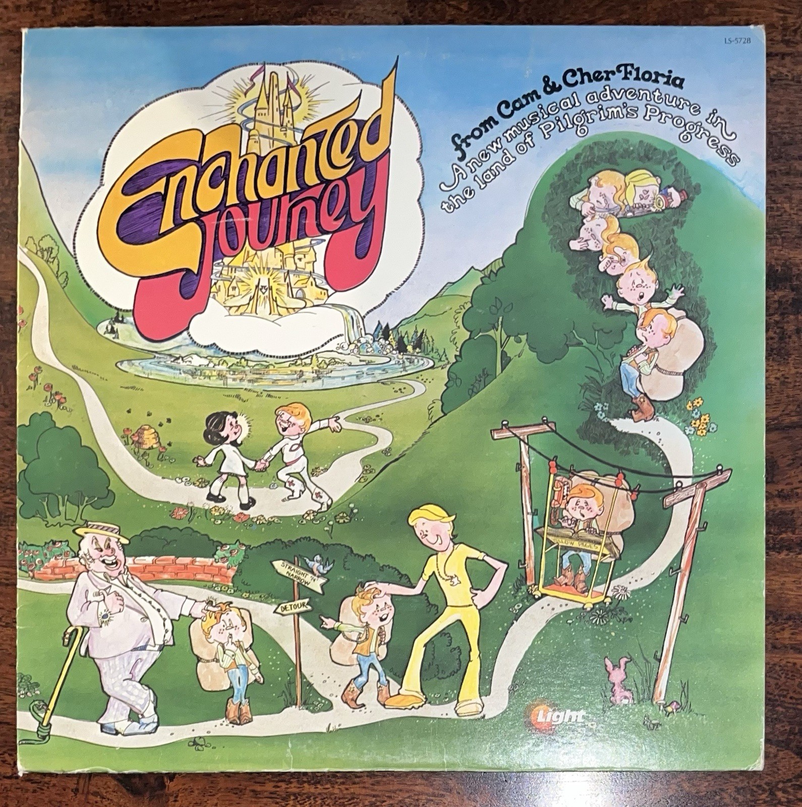 Enchanted Journey 1977 Vinyl Light Records 1008 Cam & Cher Floria LS-5728