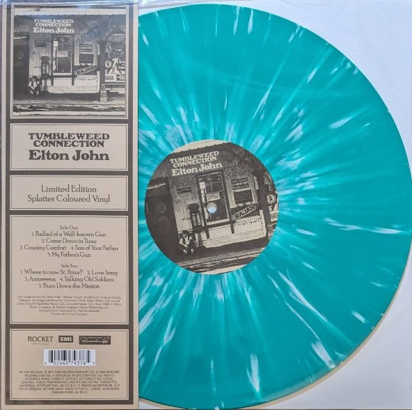 Elton John – Tumbleweed Connection (GREEN SPLATTER VINYL) – POP *NEW/COLOR*