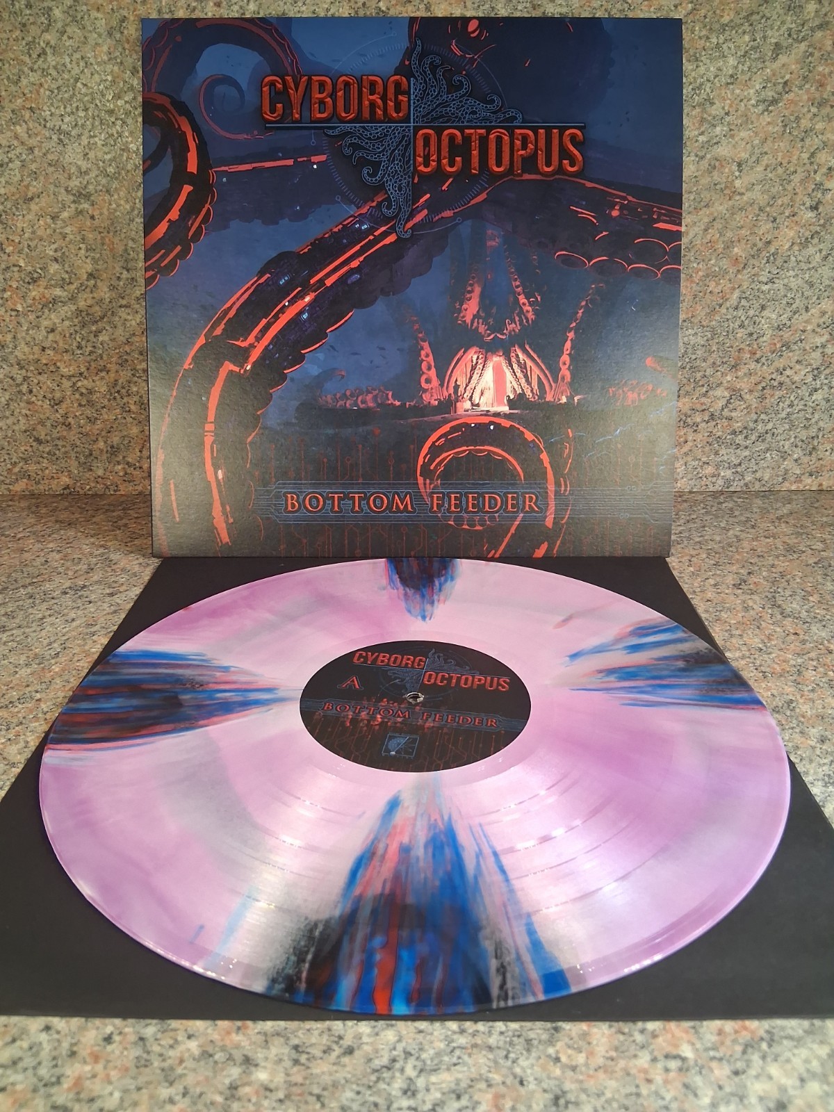 Cyborg Octopus Bottom Feeder Limited /100 Vinyl Record ffo Rivers Of Nihil
