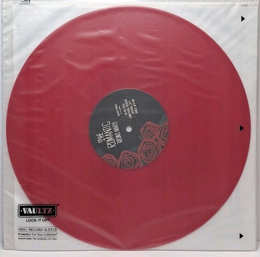 Bruno Mars The Romantic Record Limited Apple Red Color Vinyl Mint Condition