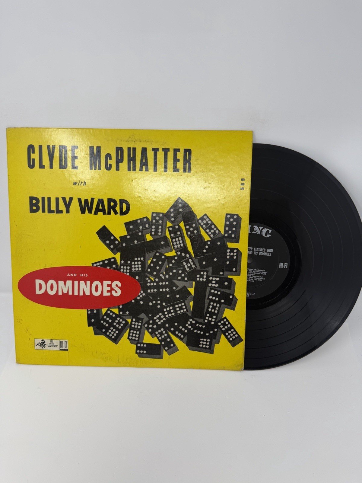 Clyde McPhatter – With Billy Ward & His Dominoes LP King 559 US 1st Press