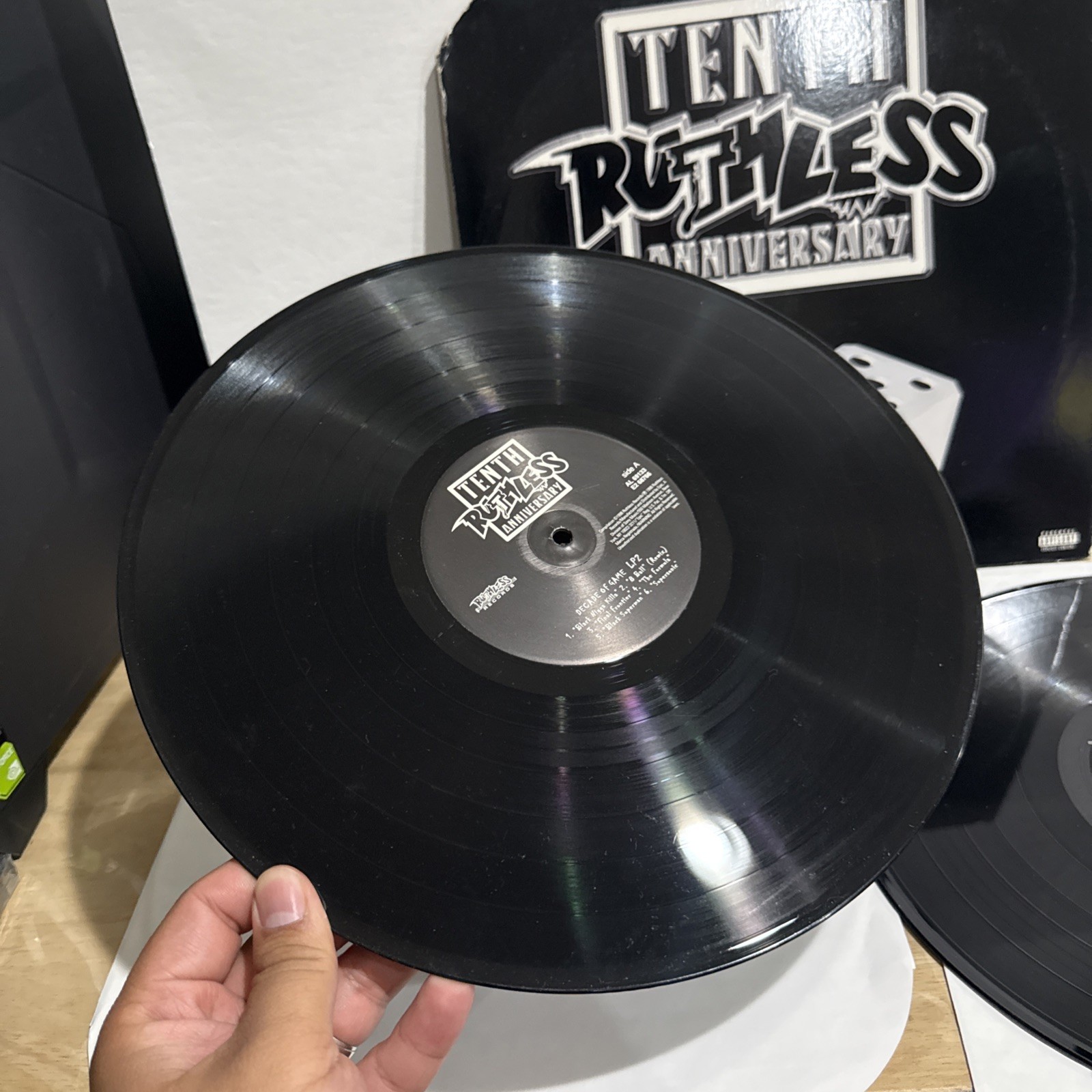 RUTHLESS RECORDS Tenth Anniversary Compilation “Decade Of Game” 2xLP 1998 UC