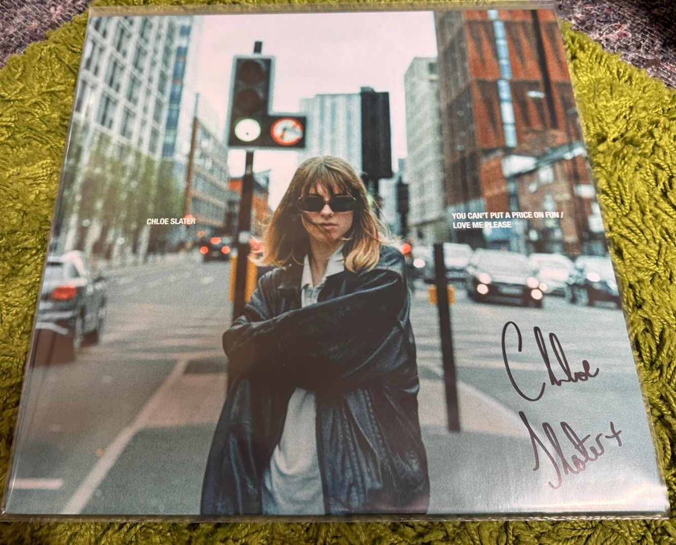 Chloe Slater You Can’t Put A Price On Fun / Love Me Please Signed Vinyl